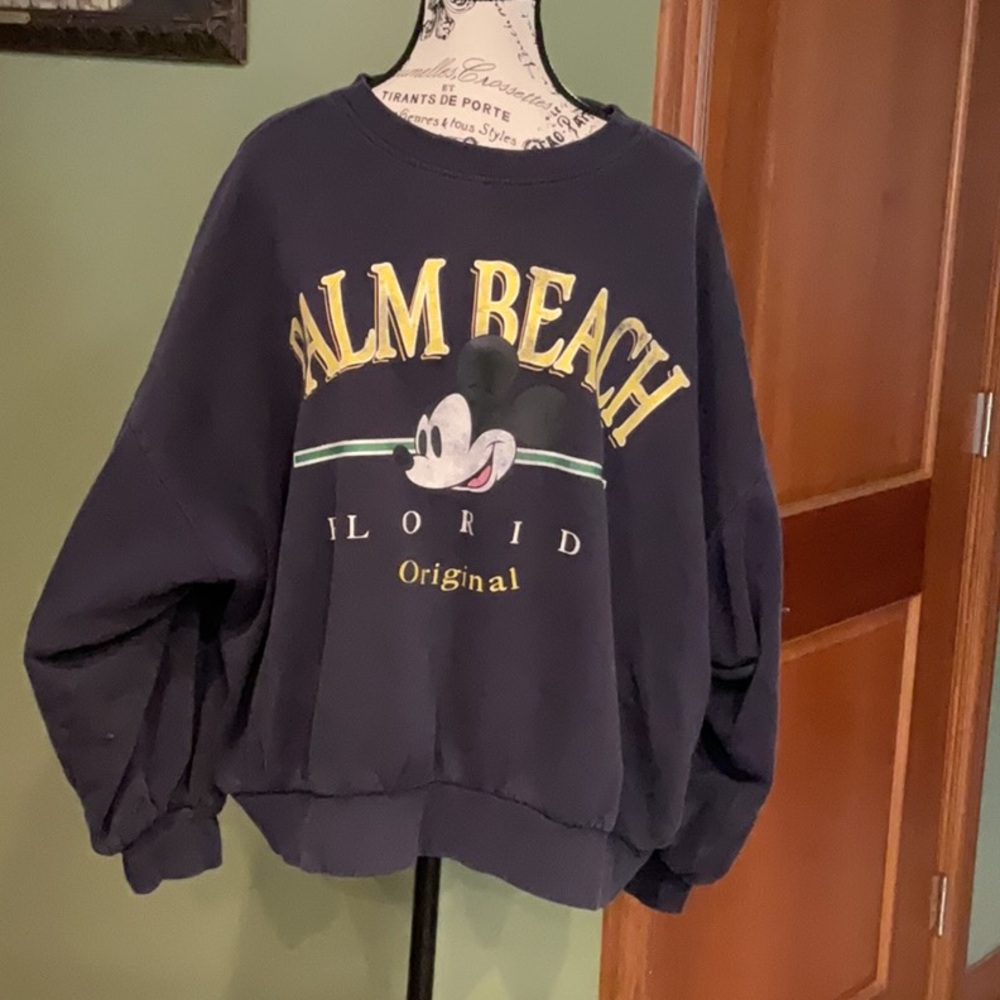 H&M Navy Blue Crew Neck Sweater Size XL